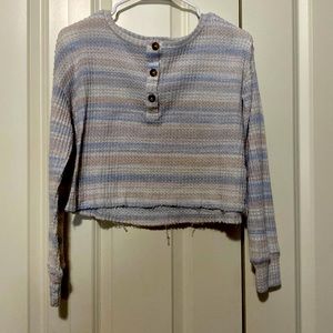 Cropped small sweater